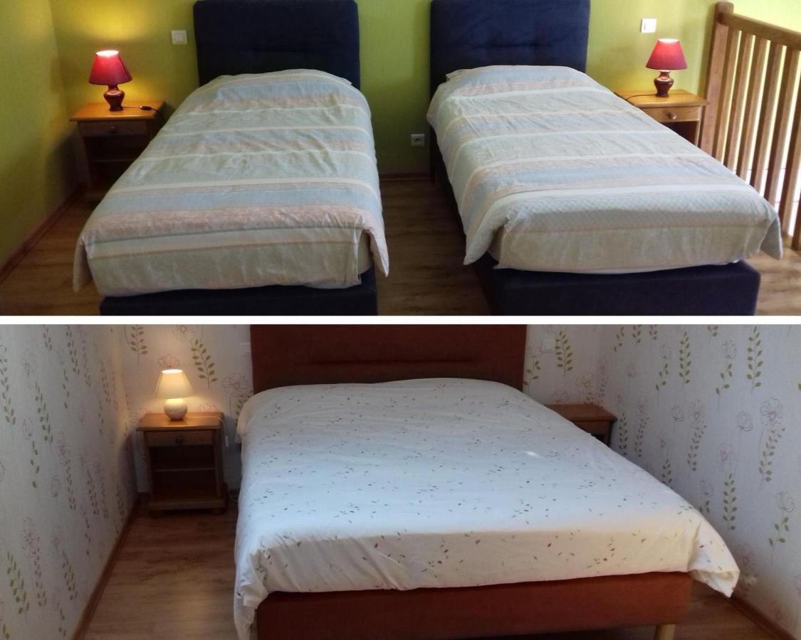 Ferme Du Pigeonnier Bed & Breakfast Montceau-et-Echarnant Oda fotoğraf